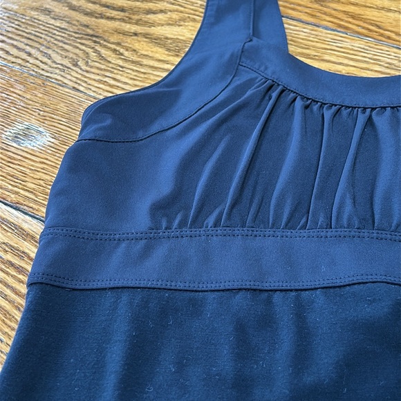 Alpine Design black tank dress with tucked bodice. Size Small.  Good condition. - Picture 10 of 10